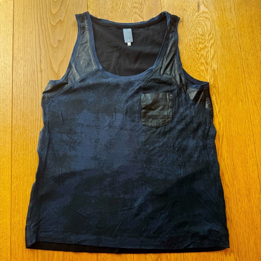 G-Star Raw SPY RADAR Women’s Tank Top in Navy Blue - XS - Picture 3 of 14